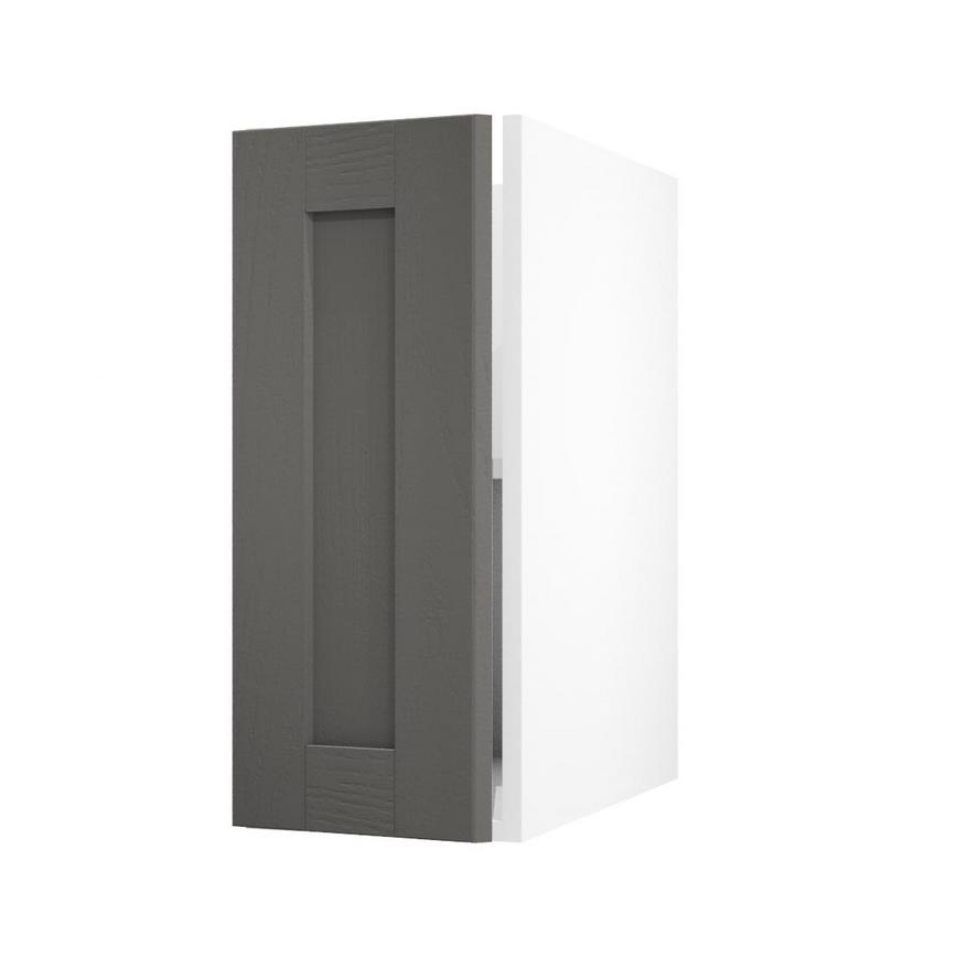 Halesworth Charcoal 300 Full Height Door Open