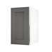 Halesworth Charcoal 400 Full Height Door Open