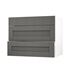 Halesworth Charcoal 900 Pan Drawer Door Open
