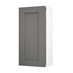 Halesworth Charcoal 450 Tall Door Open
