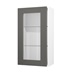 Halesworth Charcoal 500 Tall Glass Door Open