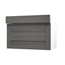 Halesworth Charcoal 1000 Drawer Door Open