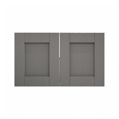 Halesworth Charcoal 800 Double Belfast Sink Door