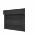 Halesworth Charcoal 800 Drawer Front Open