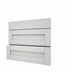 Halesworth Dove Grey 800 Pan Drawer Front Open