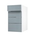 Halesworth Dusk Blue 400 Drawer Door Open