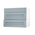 Halesworth Dusk Blue 900 Pan Drawer Door Open