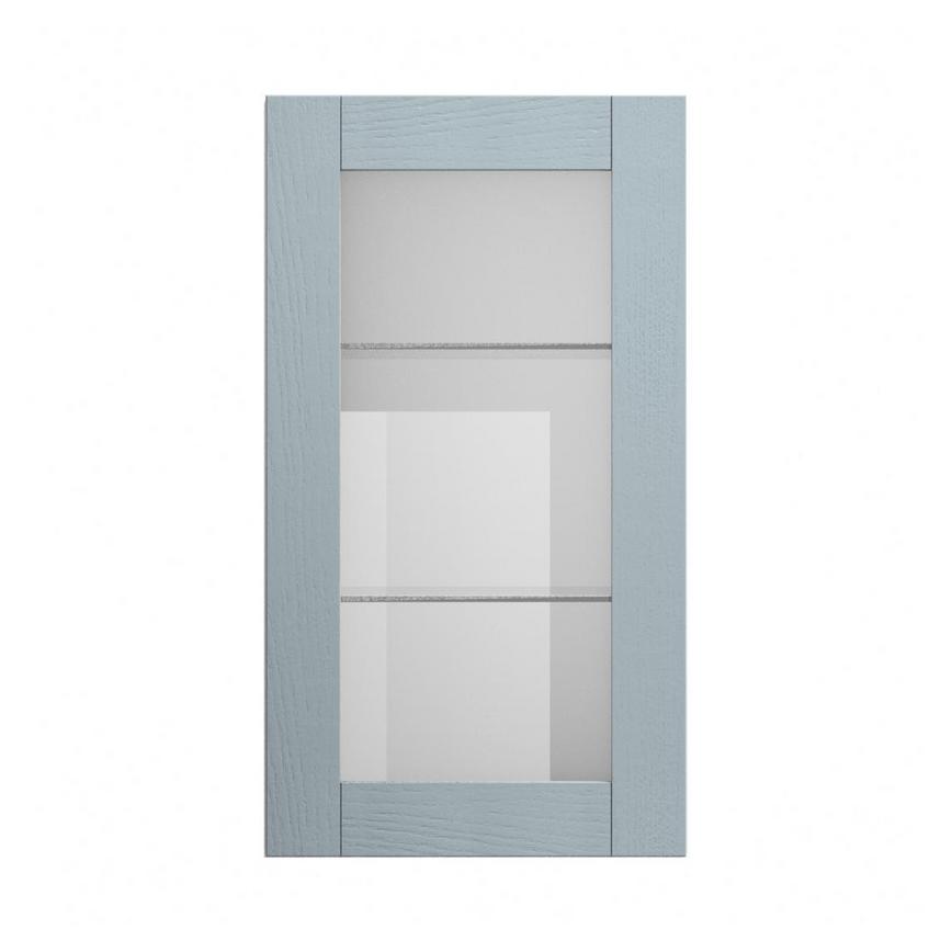 Halesworth Dusk Blue 500 Tall Glass Door