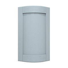 Halesworth Dusk Blue Curved Base Wall Door