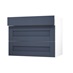 Halesworth Navy 900 Drawer Door Open