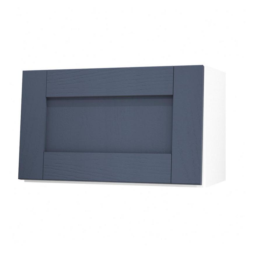 Halesworth Navy 600 Half Height Door Open