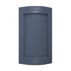 Halesworth Navy Curved Base Wall Door