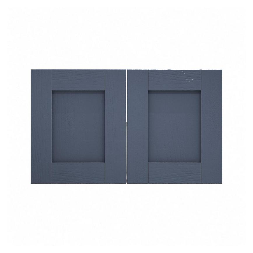 Halesworth Navy 800 Double Belfast Sink Door