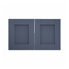 Halesworth Navy 800 Double Belfast Sink Door