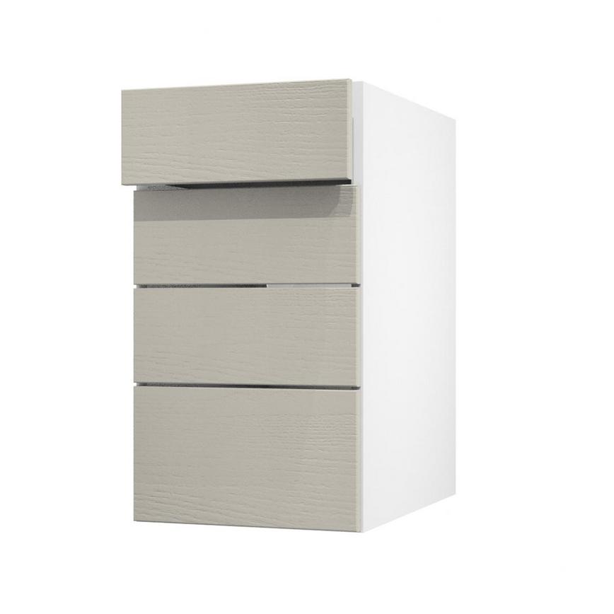 Halesworth Pebble 400 Drawer Door Open