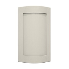 Halesworth Pebble Curved Base Wall Door