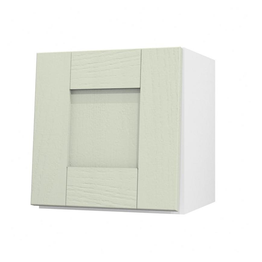 Halesworth Sage Green 350 Half Height Door Open