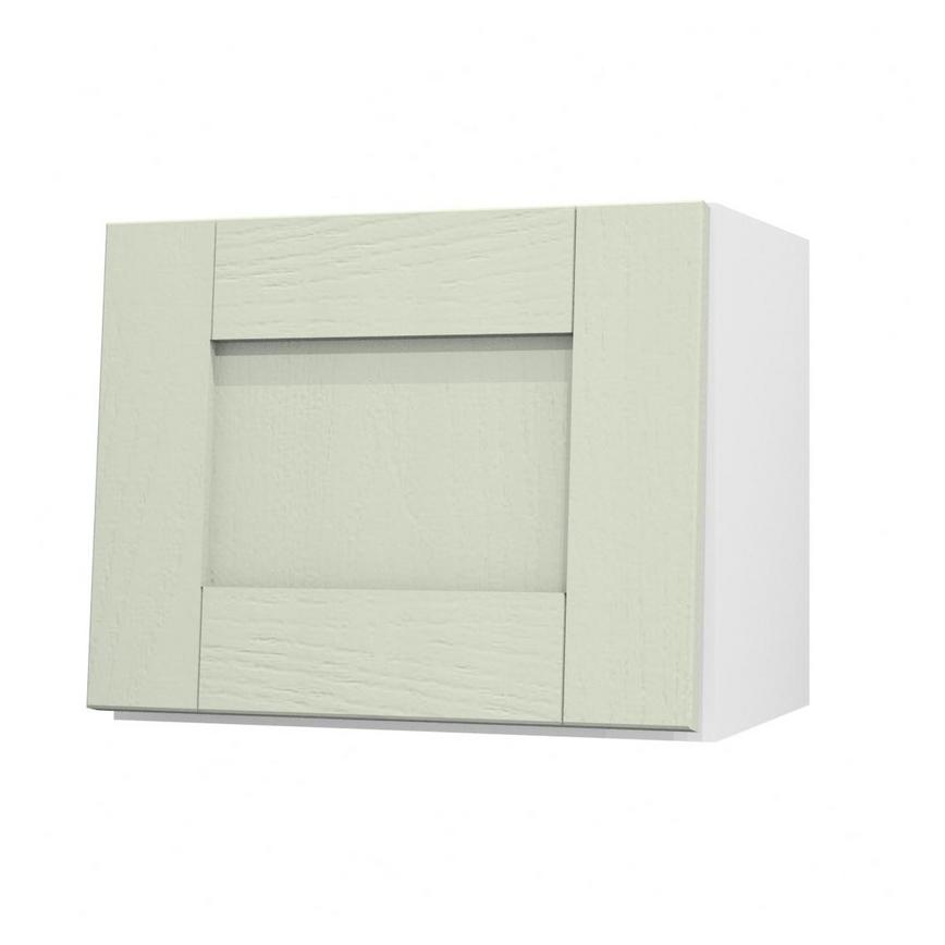 Halesworth Sage Green 450 Half Height Door Open