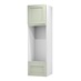 Halesworth Sage Green 600 Tall Appliance Tower Door Open 570mm