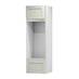 Halesworth Linen 600 Appliance Tower Door Open 437mm
