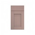 Halesworth Antique Rose 400mm x 557mm Door Front Shown Closed from the Front as Part of a Door and Drawer Unit