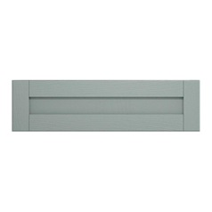 Halesworth Seafoam 1000mm x 275mm Appliance Drawer Shown Closed from the Front as a Single Drawer