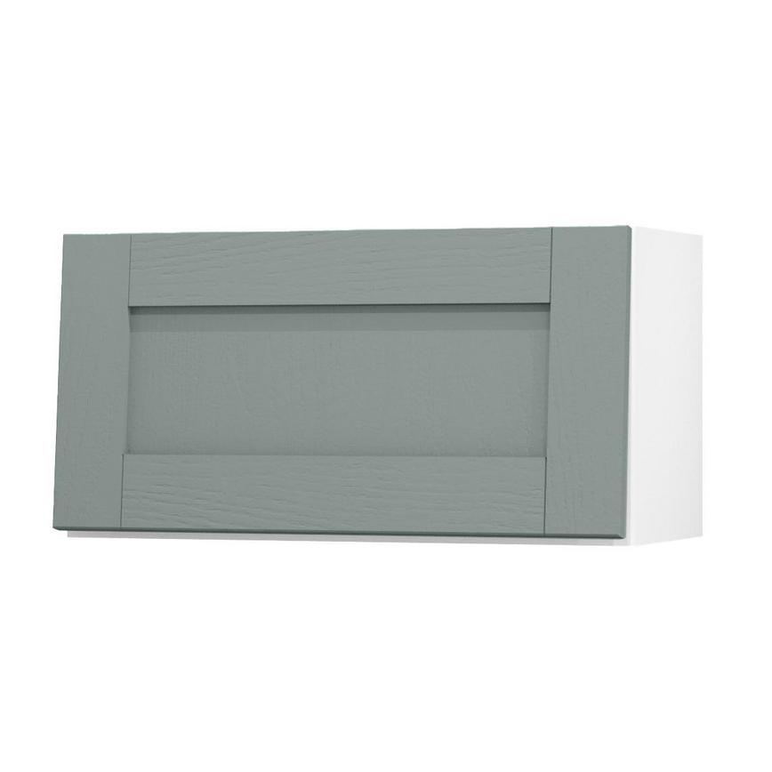 Halesworth Seafoam 700mm x 360mm Bridging Unit Door Shown Open at an Angle