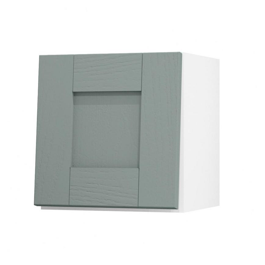 Halesworth Seafoam 350mm x 360mm Bridging Unit Door Shown Open at an Angle