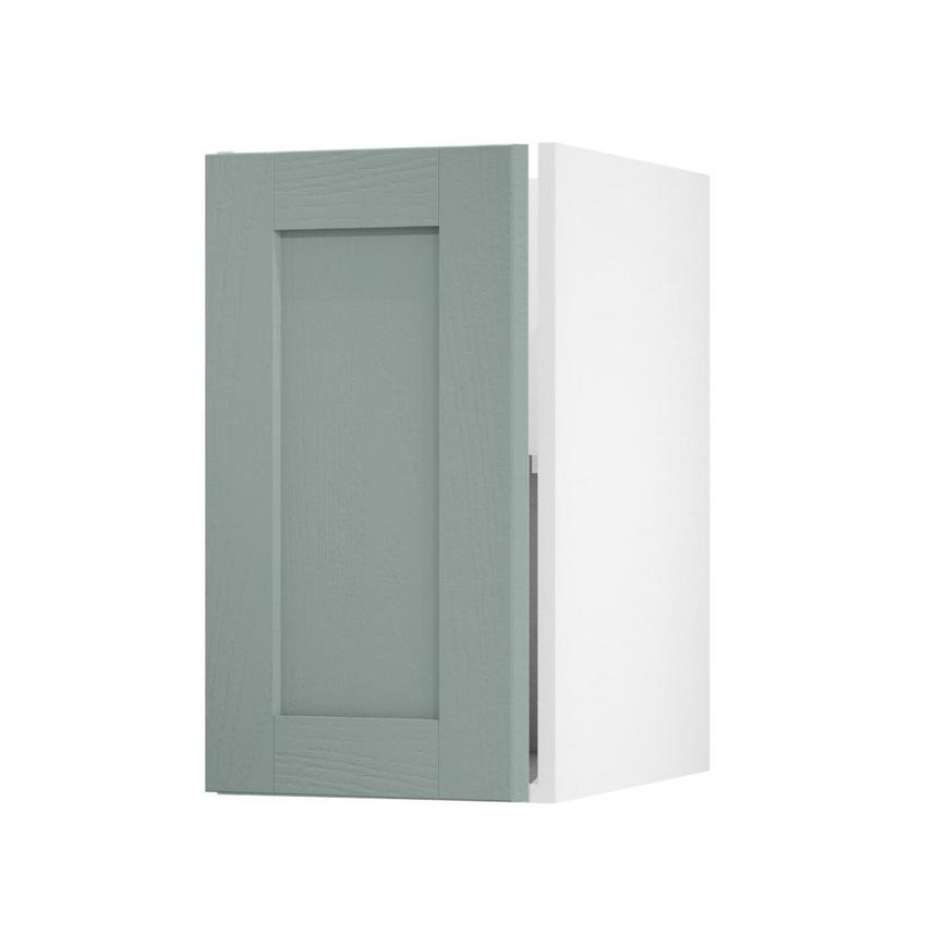 Halesworth Seafoam 400mm x 720mm Full Height Door Shown Open at an Angle