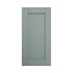 Halesworth Seafoam 450mm x 900mm Tall Door Front Shown Closed from the Front as a Single Door