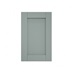 Halesworth Seafoam 450mm x 720mm Full Height Door Shown Closed from the Front