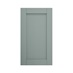 Halesworth Seafoam 500mm x 900mm Tall Door Front Shown Closed from the Front as a Single Door