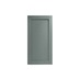 Halesworth Seafoam 600mm x 1171mm Appliance Door Shown Closed from the Front as a Single Door
