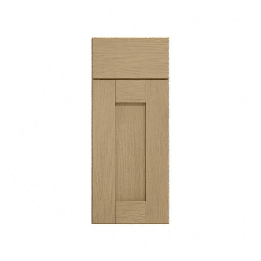 Halesworth Oak 300mm x 557mm Door Front Shown Closed from the Front as Part of a Door and Drawer Unit