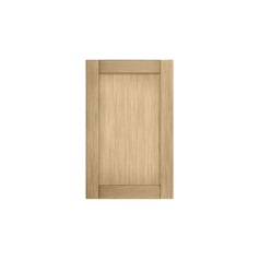 Halesworth Oak 600mm x 945mm Appliance Door Shown from the Front as a Single Door