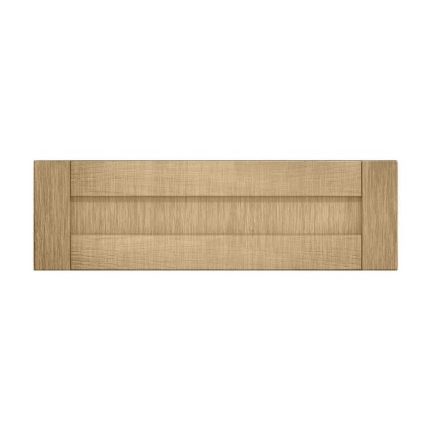Halesworth Oak 900mm x 275mm Pan Drawer Front Shown from the Front as a Single Drawer