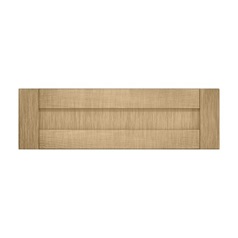 Halesworth Oak 900mm x 275mm Pan Drawer Front Shown from the Front as a Single Drawer