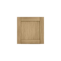 Halesworth Oak 600mm x 622mm Appliance Door Shown from the Front as a Single Door