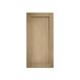 Halesworth Oak 600mm x 1220mm Appliance Door Shown Closed from the Front as a Single Door
