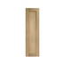 Halesworth Oak 400mm x 1400mm Tall Larder Door Shown from the Front as a Single Door