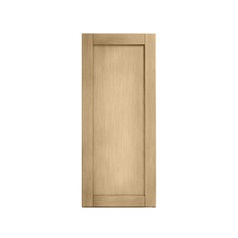 Halesworth Oak 600mm x 1400mm Appliance Door Shown Closed from the Front as a Single Door