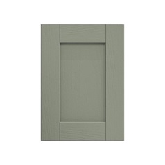 Halesworth Reed Green 400mm x 557mm Door Front Shown from the Front