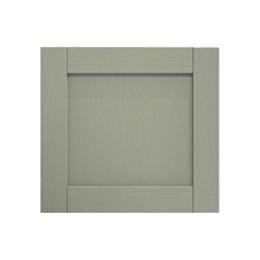 Halesworth Reed Green 600mm x 557mm Door Front Shown from the Front