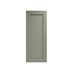 Halesworth Reed Green 500mm x 1220mm Full Height Larder Door Shown from the Front as a Single Door
