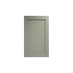 Halesworth Reed Green 600mm x 991mm Appliance Door Shown Closed from the Front as a Single Door