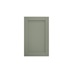 Halesworth Reed Green 600mm x 945mm Appliance Door Shown from the Front as a Single Door