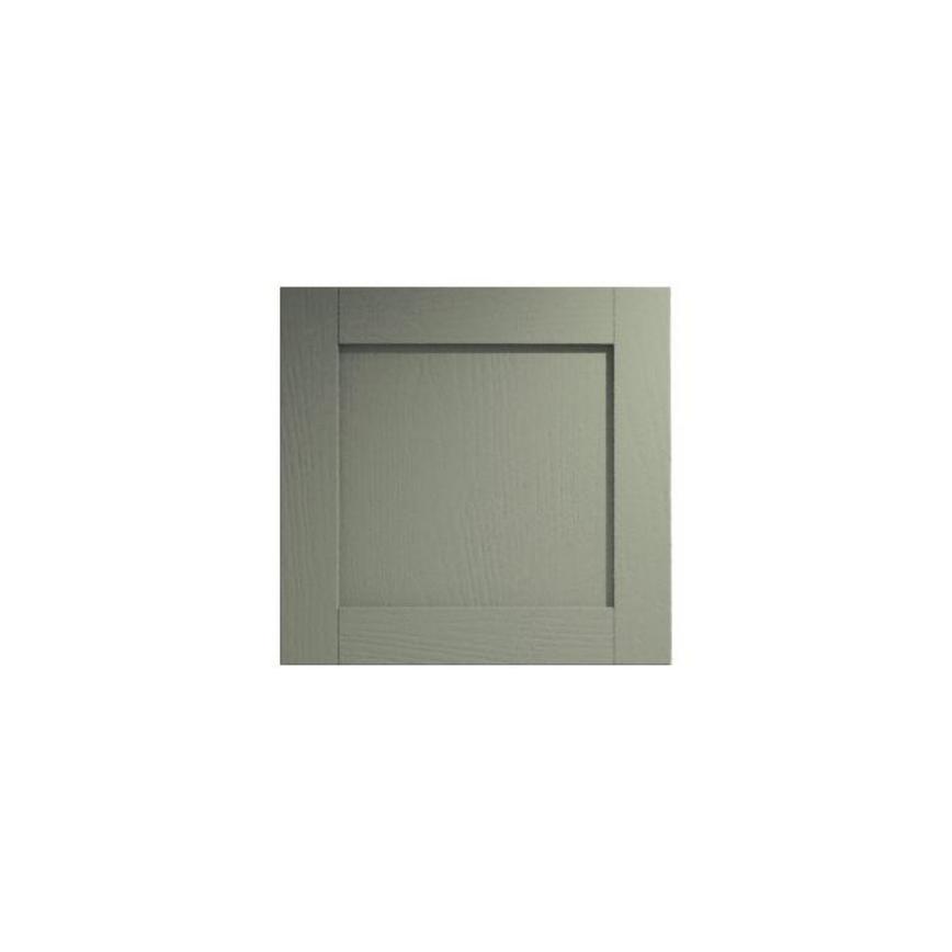 Halesworth Reed Green 600mm x 570mm Appliance Door Shown Closed from the Front as a Single Door