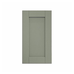 Halesworth Reed Green 400mm x 720mm Full Height Door Shown Closed from the Front