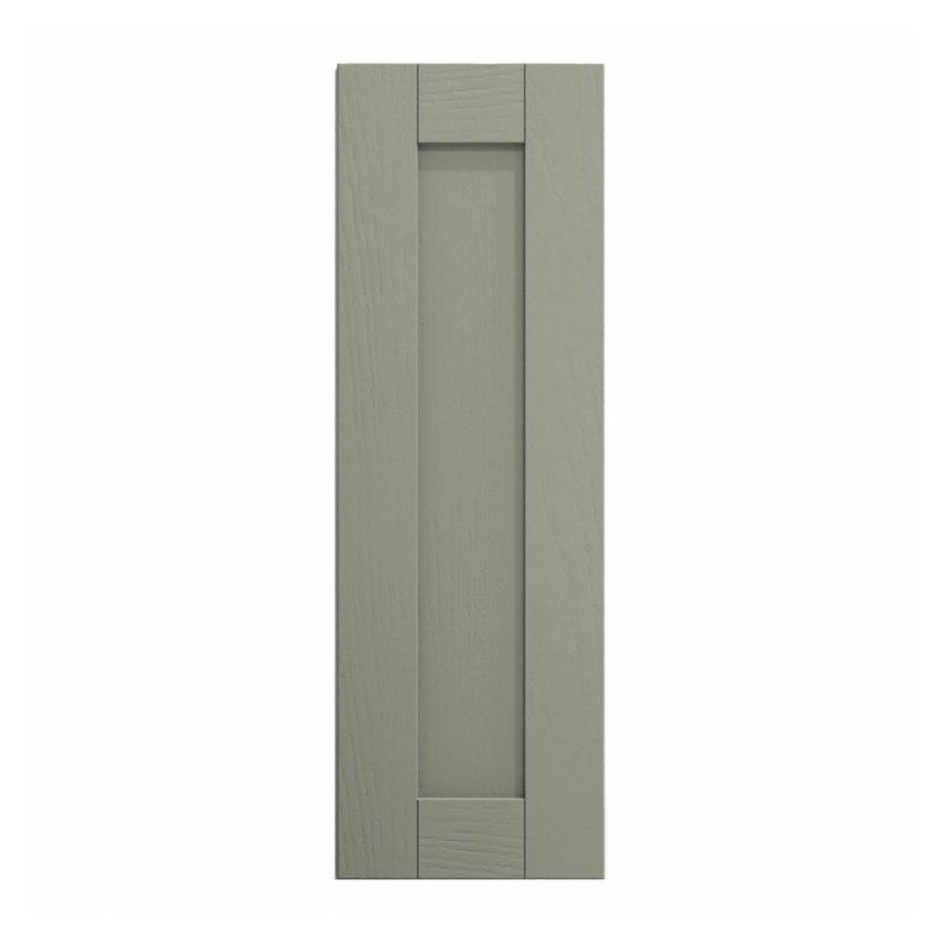 Halesworth Reed Green 300mm x 900mm Tall Door Shown Closed from the Front
