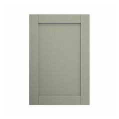 Halesworth Reed Green 600mm x 900mm Tall Door Front Shown Closed from the Front as a Single Door